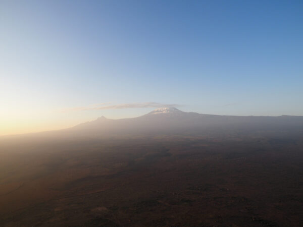 Survol Amboseli montgolfière