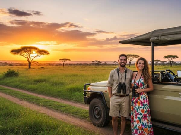 voyage de noces en safari